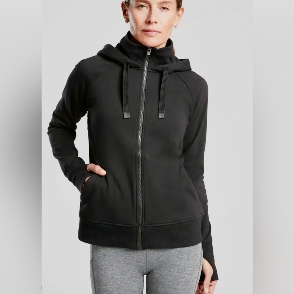 Athleta Triumph hoodie.
